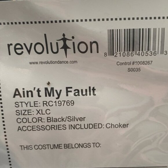 Girls hip hop bodysuit and jacket holographic - Picture 3 of 5